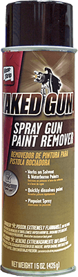 Naked Gun Spray Gun Paint Remover - Aerosol